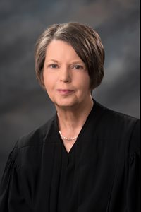 Chief Justice Marla Luckert of the Supreme Court